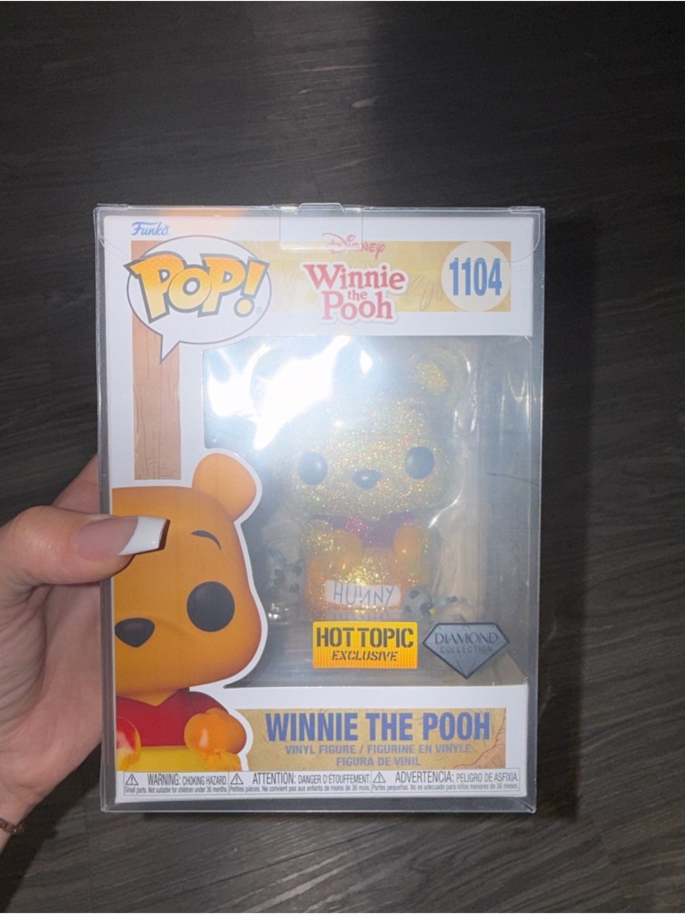 Funko POP! Disney Winnie the Pooh *Diamond Edition* #1104 HOT TOPIC EXCLUSIVE